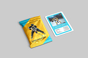 Trading Cards Mockup v2 - 9 views, an Advertising Mockup by Illusiongraphic (Thumbnail 6 of 20)