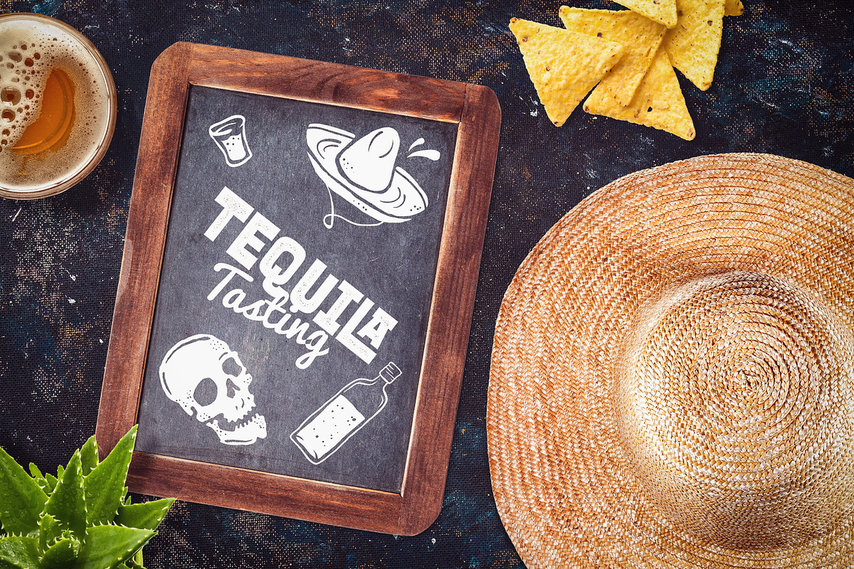 Mexican Food Scene & Mock-up Creator, a Cups & Container Mockup by relineo.mock-ups (Photo 6 of 21)
