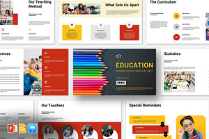 Education Template Presentation, a Presentation Template by Blackcloud_Creations