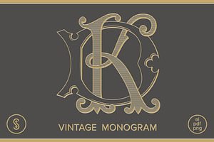 DK Monogram KD Monogram