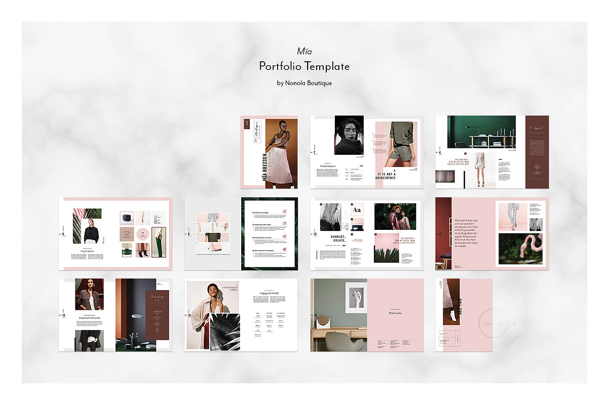 Portfolio & Catalog • Mïa, a Magazine Template by Nonola (Photo 8 of 8)
