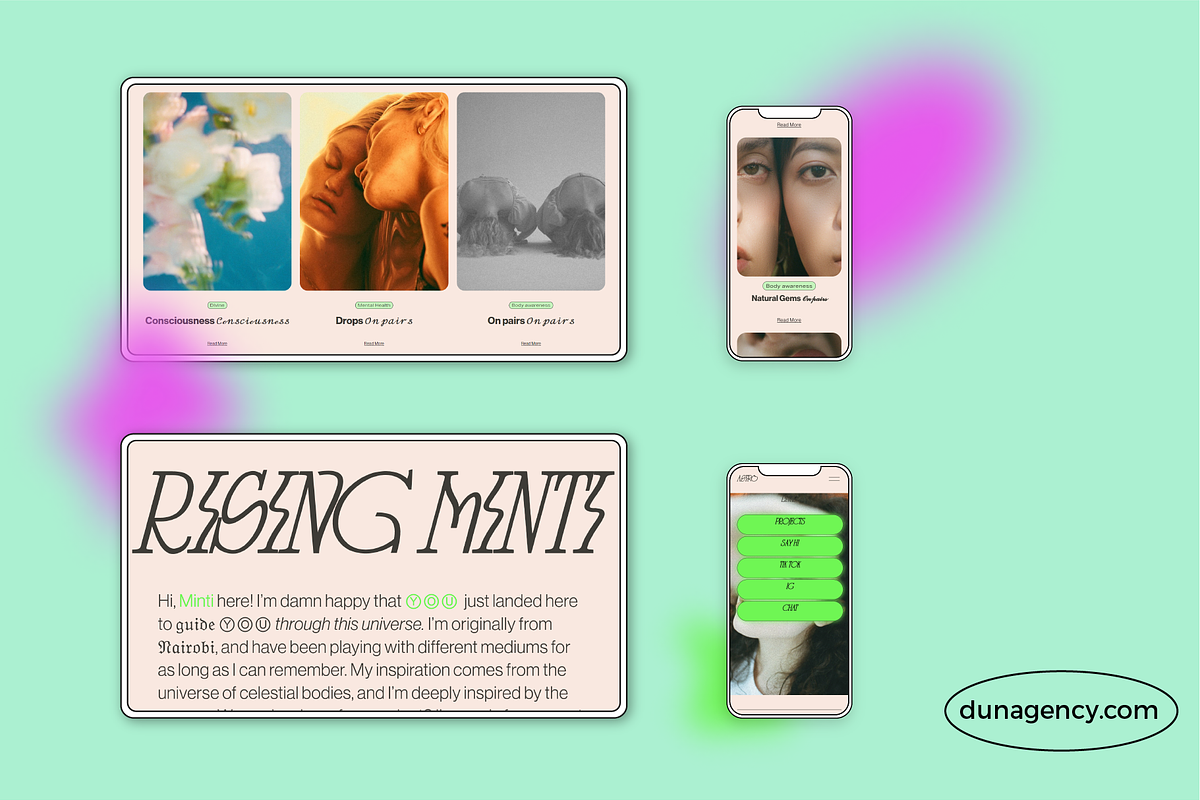 Squarespace Fluid Template: ASTRO ⓪, a Squarespace Template by dunagency (Photo 6 of 9)
