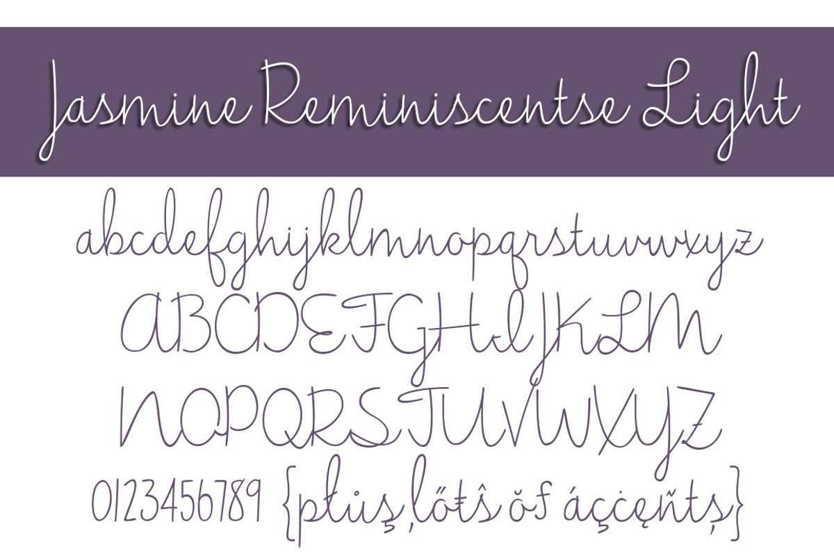 Jasmine Reminiscentse Light preview 2