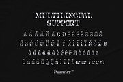 Armies Display, a Sans Serif Font by Damelev (Thumbnail 12 of 14)