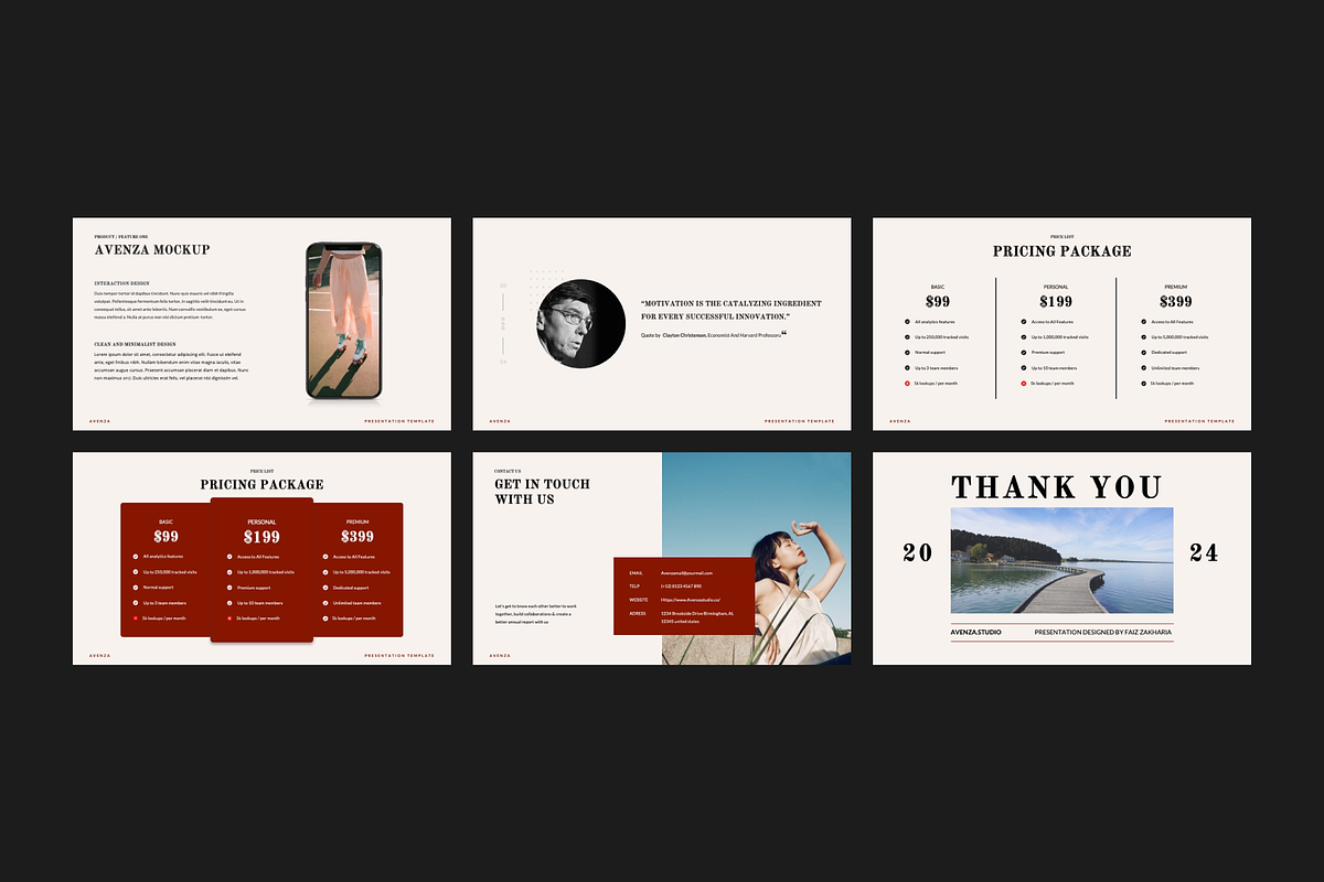 Avenza Google Slides Template, a Presentation Template by Faiz zakharia (Photo 7 of 7)