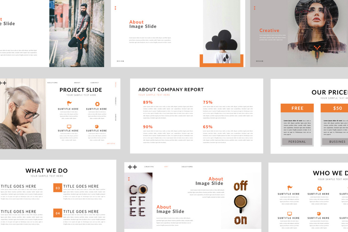 DOLOR - Powerpoint, a Presentation Template by Dirtytemp Studio (Photo 4 of 8)