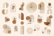 Boho abstract design shapes, a Decorative Illustration by Vectorwins Premium Shop (Thumbnail 5 of 5)