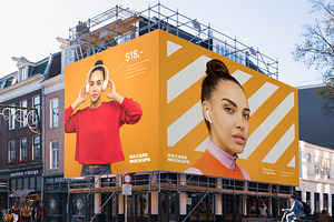 Double City Billboard Mockup