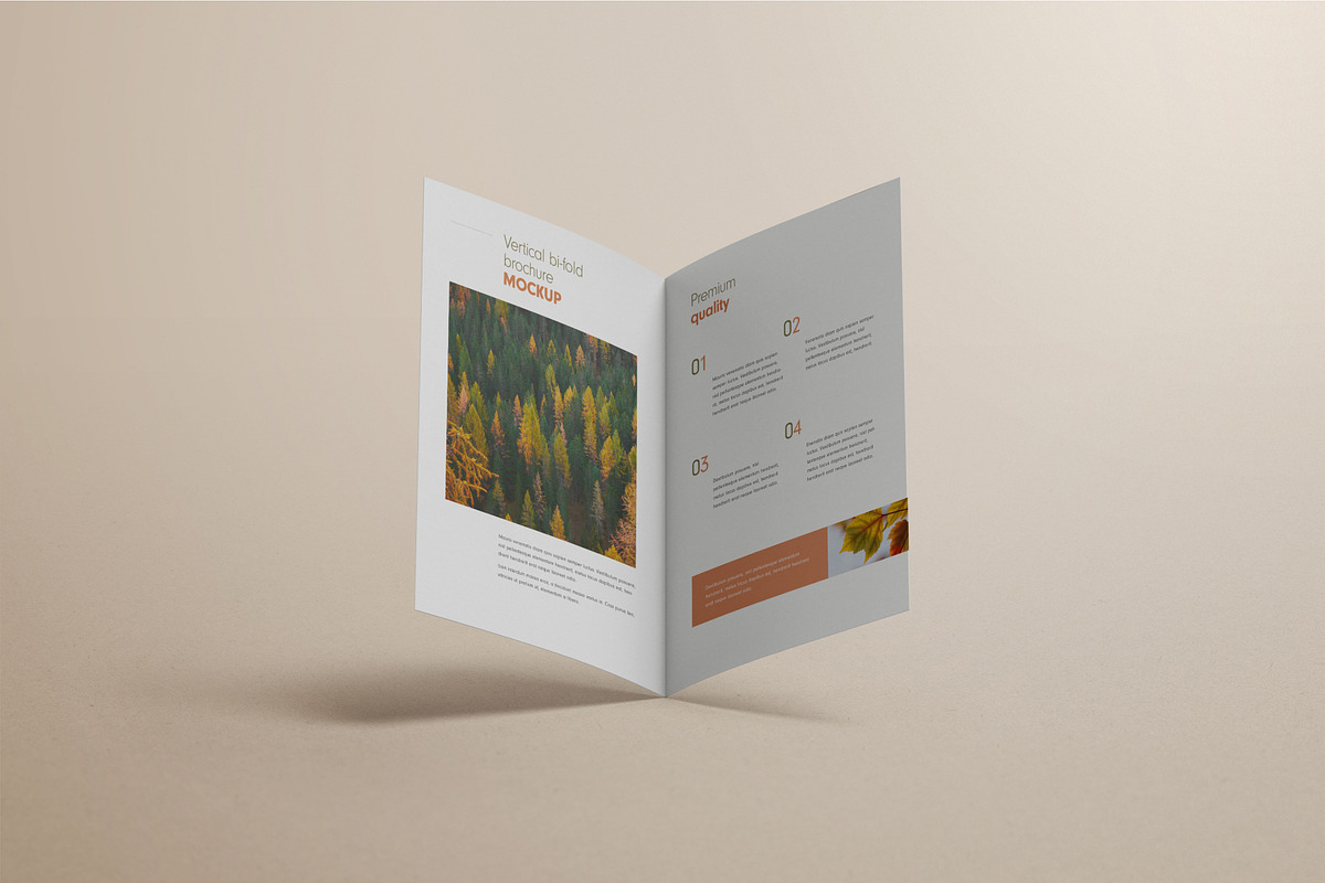 Bifold Vertical Brochure Mockup, a Print Template by mockupatelier (Photo 12 of 13)