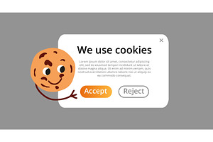 We use cookie homepage. Landingpage