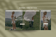 6 Showit Canvas Templates Bundle, a Websites & App Template by Amaré Creative (Thumbnail 2 of 8)