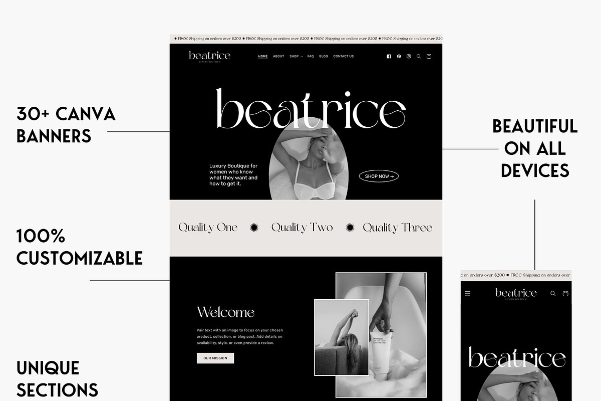 Beatrice Noir - Luxury Shopify Theme, a Shopify Template by Studio Zash (Photo 3 of 13)