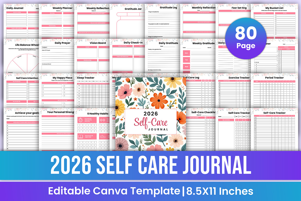 2026 All-in-One Canva Planner Bundle, a Stationery Template by Mustafiz (Photo 13 of 15)