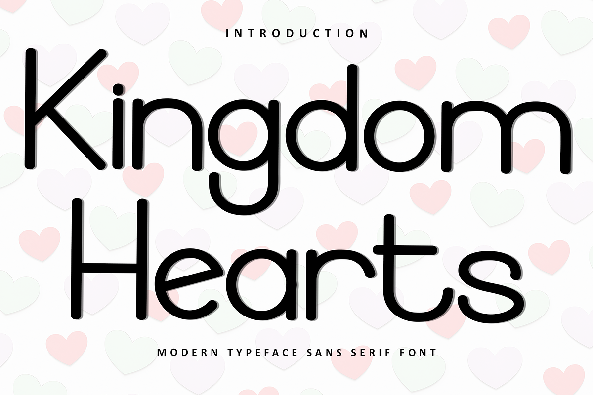 Kingdom Hearts, a Sans Serif Font by FreshTypeINK (Photo 1 of 8)