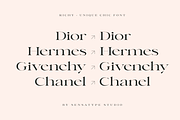 Richy - Unique Chic Font, a Serif Font by Sensatype (Thumbnail 3 of 21)