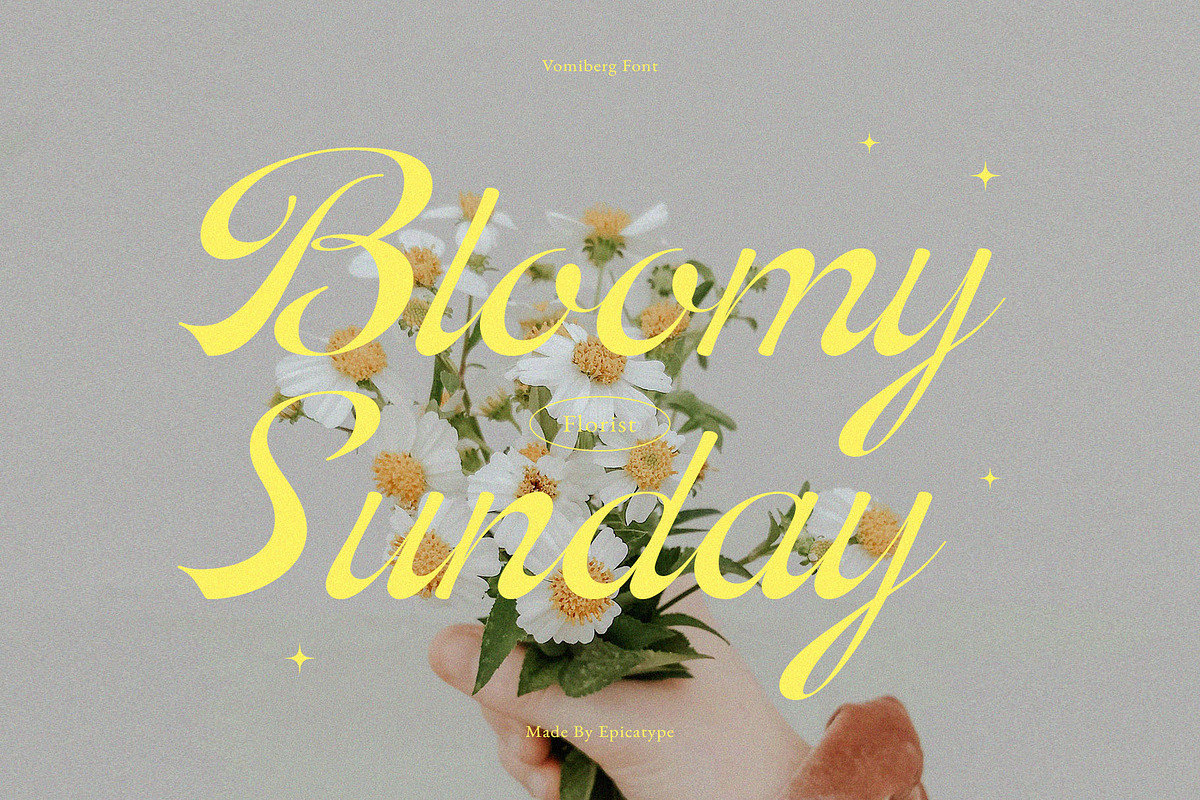 Vomiberg || Retro Script Font, a Script Font by epicatype (Photo 6 of 11)