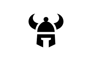 Viking Helmet Icon, a Branding & Logo Template by Vectorium Studio
