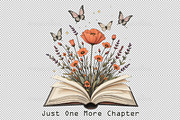 Just One More Chapter ,Books Sublima, an Illustration by Sublimation Artist (Thumbnail 2 of 6)