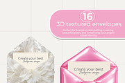 AI-Generated 3D Envelope Collection, a Decorative Illustration by Polina Design (Thumbnail 1 of 5)