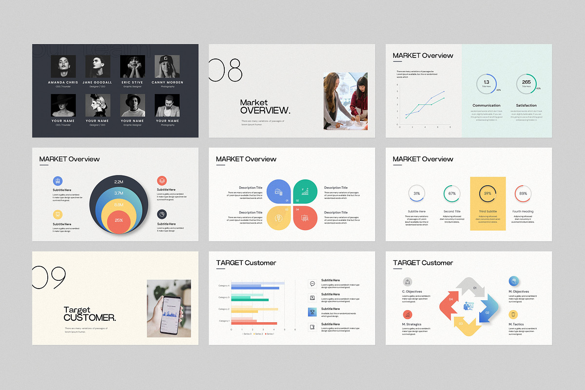 Business Plan PowerPoint Template, a Presentation Template by GoldenPixelStudio (Photo 19 of 29)