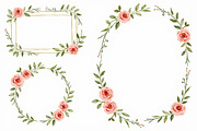Rustic Floral Geometric Frame Bundle, an Illustration by musafir_fashion (Thumbnail 13 of 14)