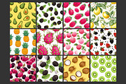 Fruits Seamless Pattern, a Pattern Graphic by Forhadx5 (Thumbnail 9 of 16)