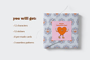 Retro Love, a Seasonal Illustration by Sweet Corner (Thumbnail 2 of 11)