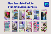 Summer Vibes, a Social Media Template by Digital illustration shop (Thumbnail 4 of 6)