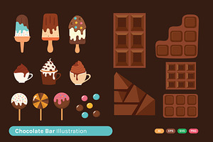 Chocolate Illustration Collection