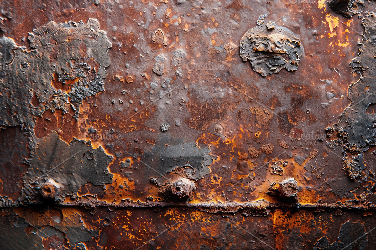 50 Rusty Metal Textures, a Texture Graphic by UnicDesign | Creative Market