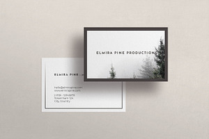 PINE BUSINESS CARD TEMPLATE (PSD)