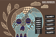 Procreate Easy Geometry brushes, a Brush Add-On by Aleksandra Slowik (Thumbnail 10 of 12)