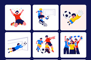 60 Football WorldCup Illustrations, a Sport Illustration by Brickclay (Thumbnail 9 of 11)
