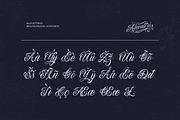 Alevattros Script for Tattoo Logo, a Script Font by ilhamtaro (Thumbnail 10 of 12)