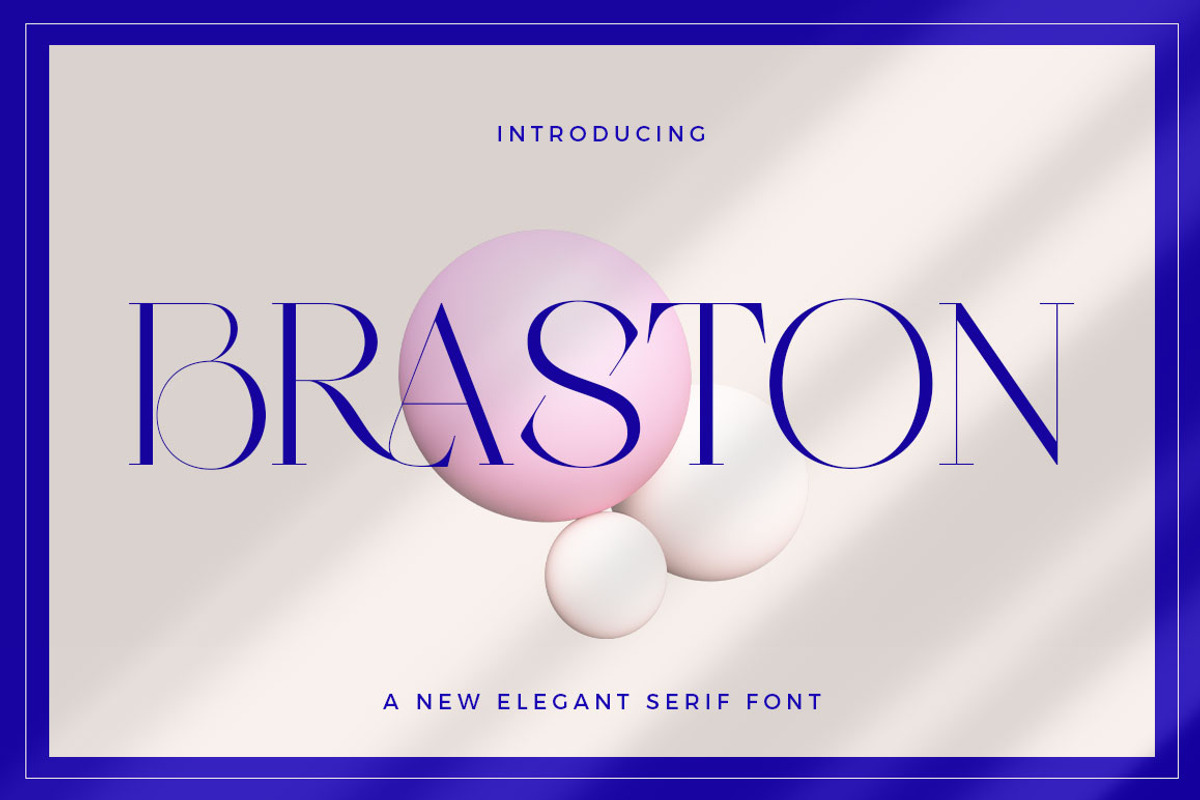 Braston - Elegant Serif Font, a Serif Font by Dora Typefoundry (Photo 1 of 20)
