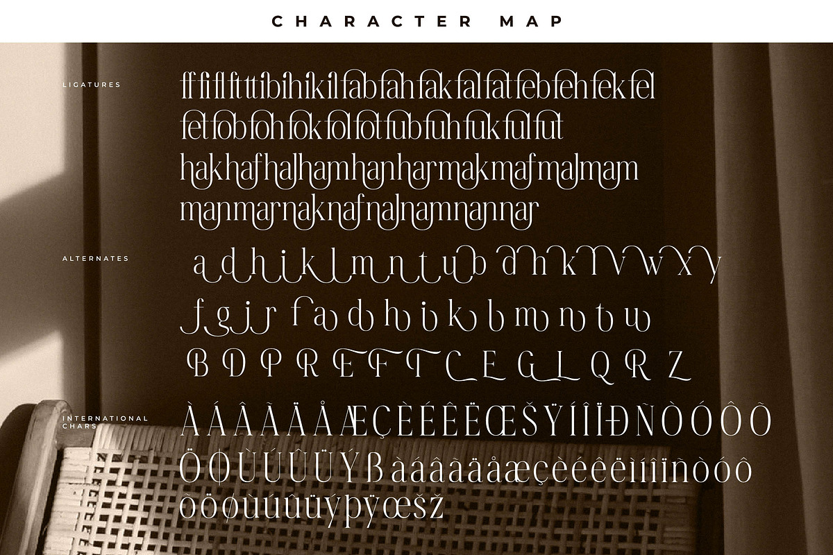 Forfelast Royalten Modern Alternate, a Serif Font by Letterena Studios (Photo 14 of 15)