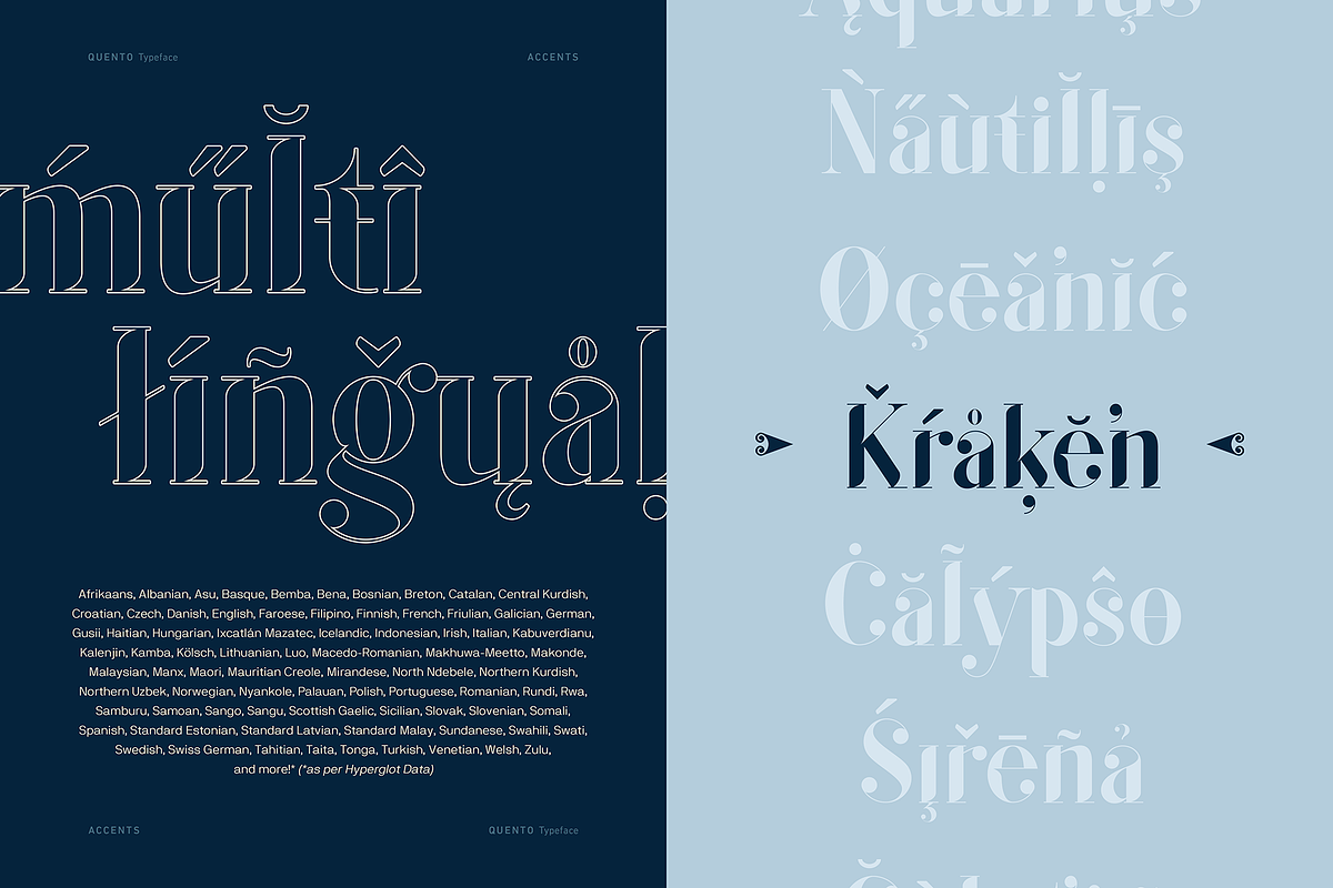 QUENTO | Modern Serif Display Font, a Serif Font by Glyph44 (Photo 5 of 16)
