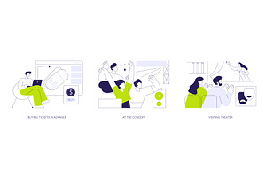 Nighttime leisure activities, a Person Illustration by Visual Generation