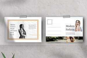 Moodboard Postcard Templates