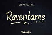 Raventame, a Sans Serif Font by ViactionType (Thumbnail 1 of 10)