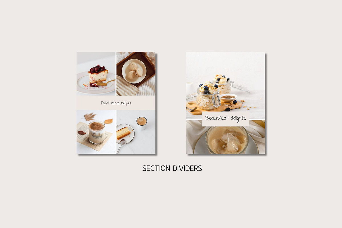 Nutrition Recipe Template Bundle, a Magazine Template by Deepa Template Studio (Photo 14 of 25)