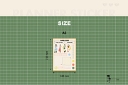 Fashion Planner Sticker Digital Prod, a Stationery Template by The Tran Studio (Thumbnail 2 of 3)