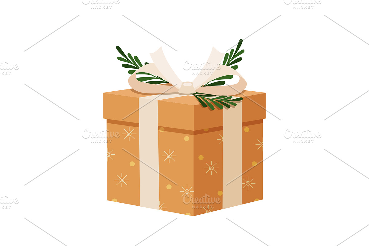 Christmas gift boxes, an Object Illustration by Elen_Art (Photo 5 of 5)