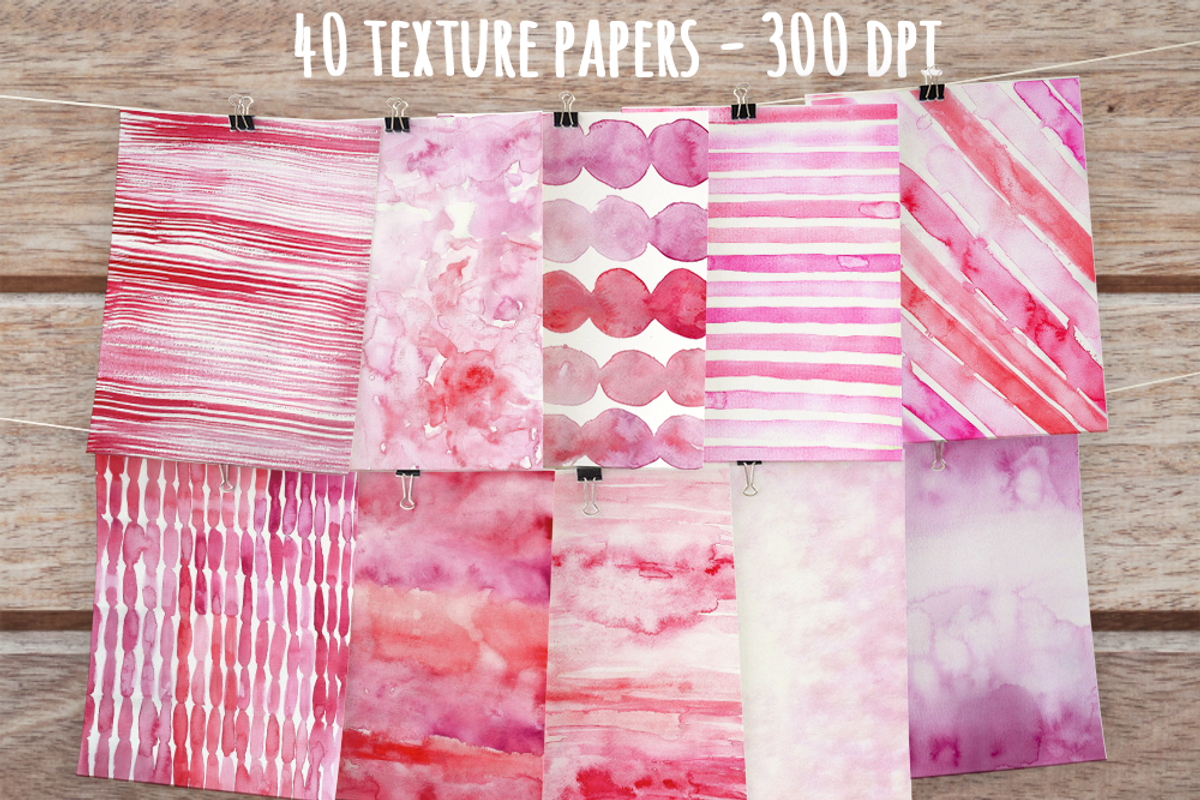 Watercolor Giftbox - February Deal, a Texture Graphic by Sinziana Romanescu (Photo 6 of 21)