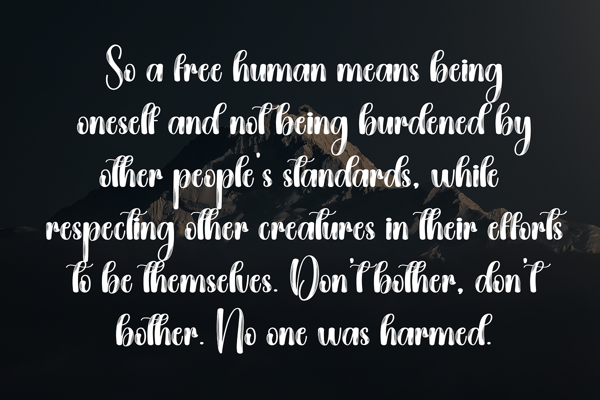 Fairytale | Script Font, a Handwritten Font by Scratchones (Photo 6 of 9)