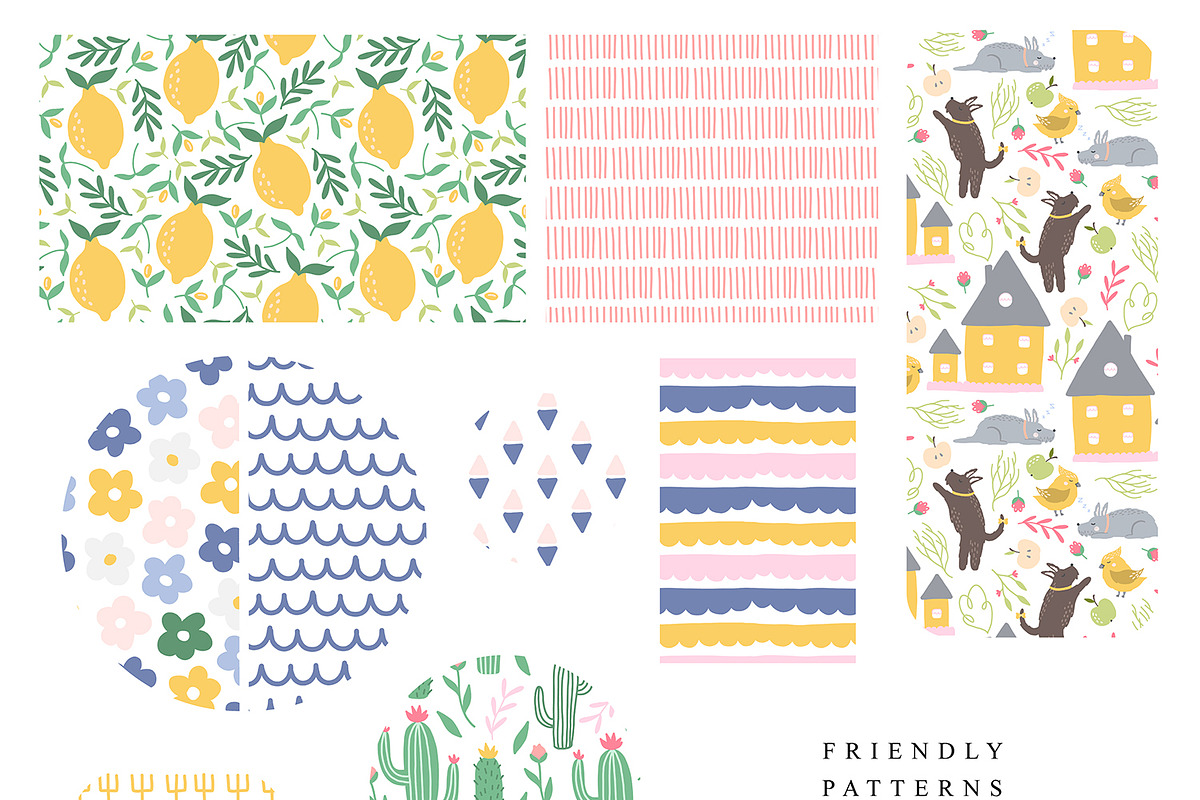 1805 Patterns Bundle, a Pattern Graphic by Julia Dreams (Photo 3 of 25)
