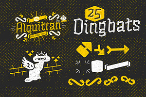 Alquitran Dingbats -50%