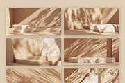 Ocher Stone Product Podium, a Decorative Illustration by Mockups & Illustrations (Thumbnail 9 of 9)