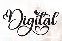 Digital | Script Font