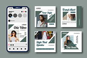 Elegant Apparel Social Media, a Social Media Template by MightyDesign (Thumbnail 2 of 8)